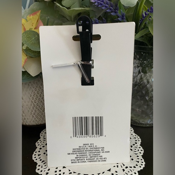 🆕🧳 “BUT FIRST COFFEE” HEAVY DUTY RUBBER LUGGAGE TAG. BRAND BEW! APPROX 4”. - Picture 3 of 3